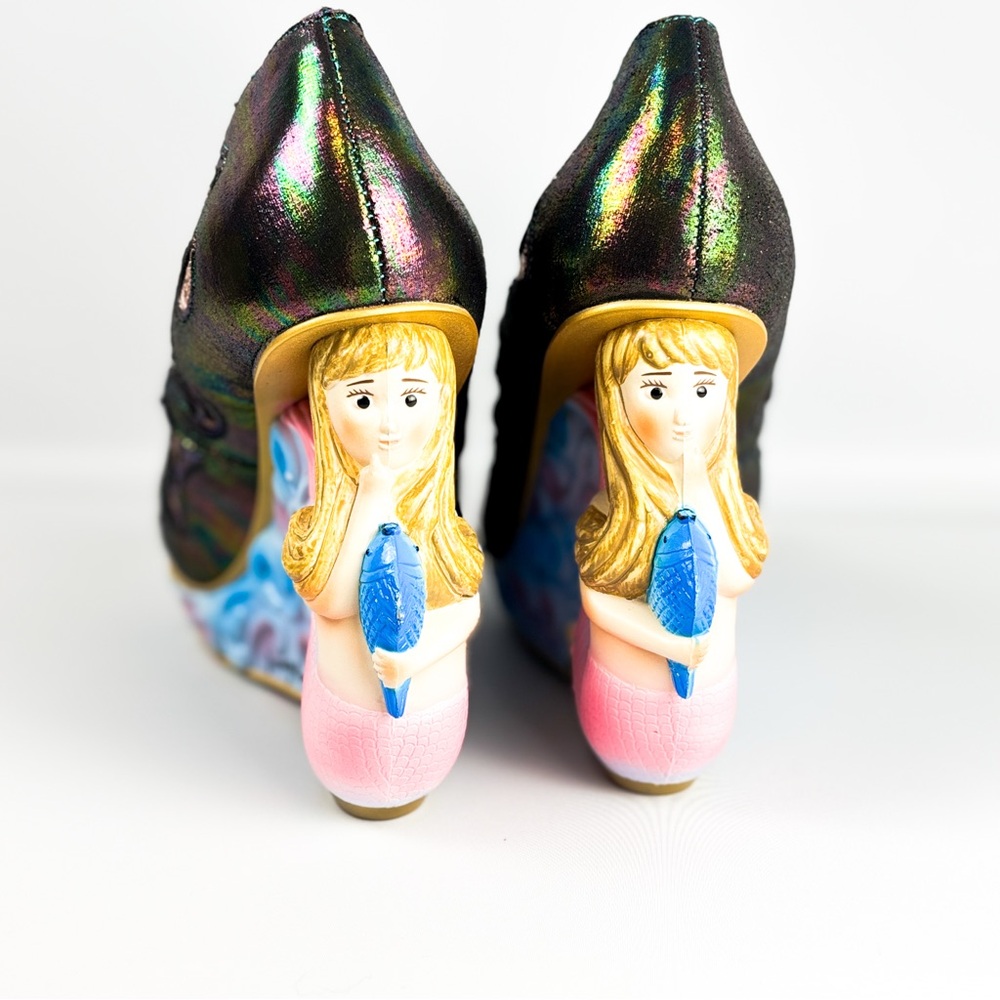 Irregular Choice Aquata Mermaid Heels | Sculpted Heel | Size 39 (US 8) - Picture 7 of 9